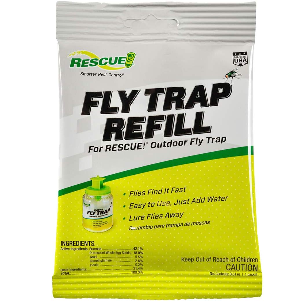 rescue! outdoor fly trap refill