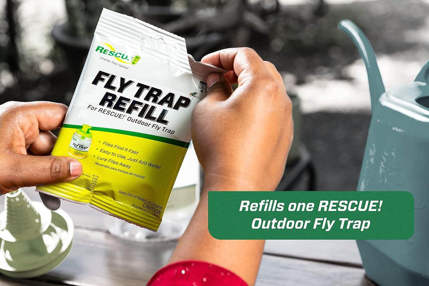 rescue! outdoor fly trap refill