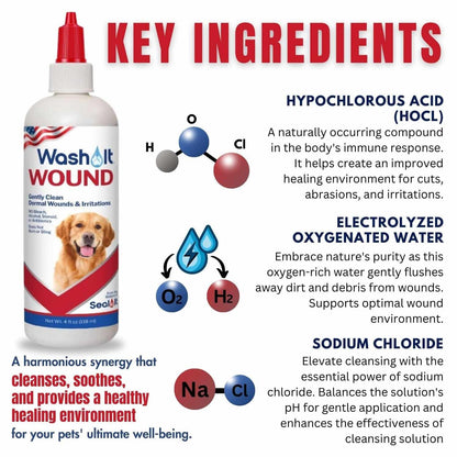 Wash It Wound Wash for Pets