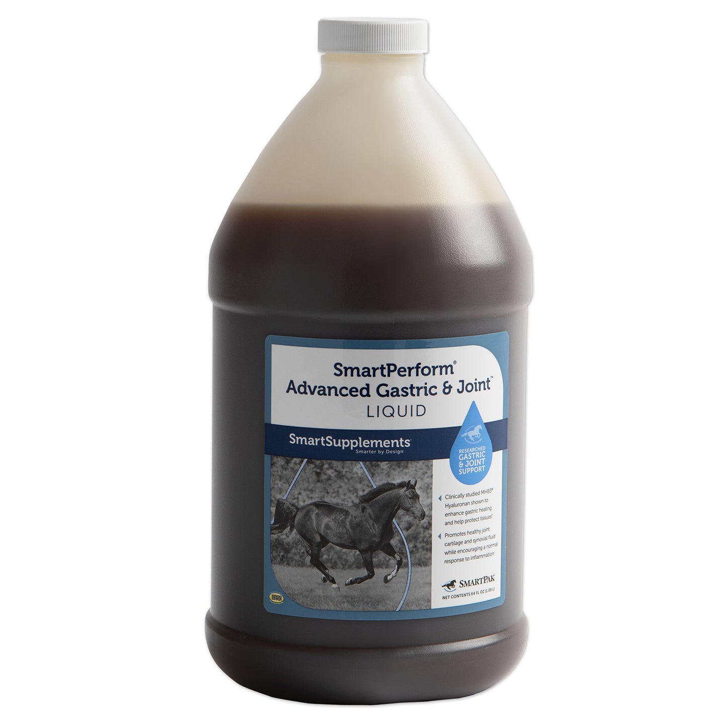 smartequine smartperform advanced gastric & joint liquid, 64oz