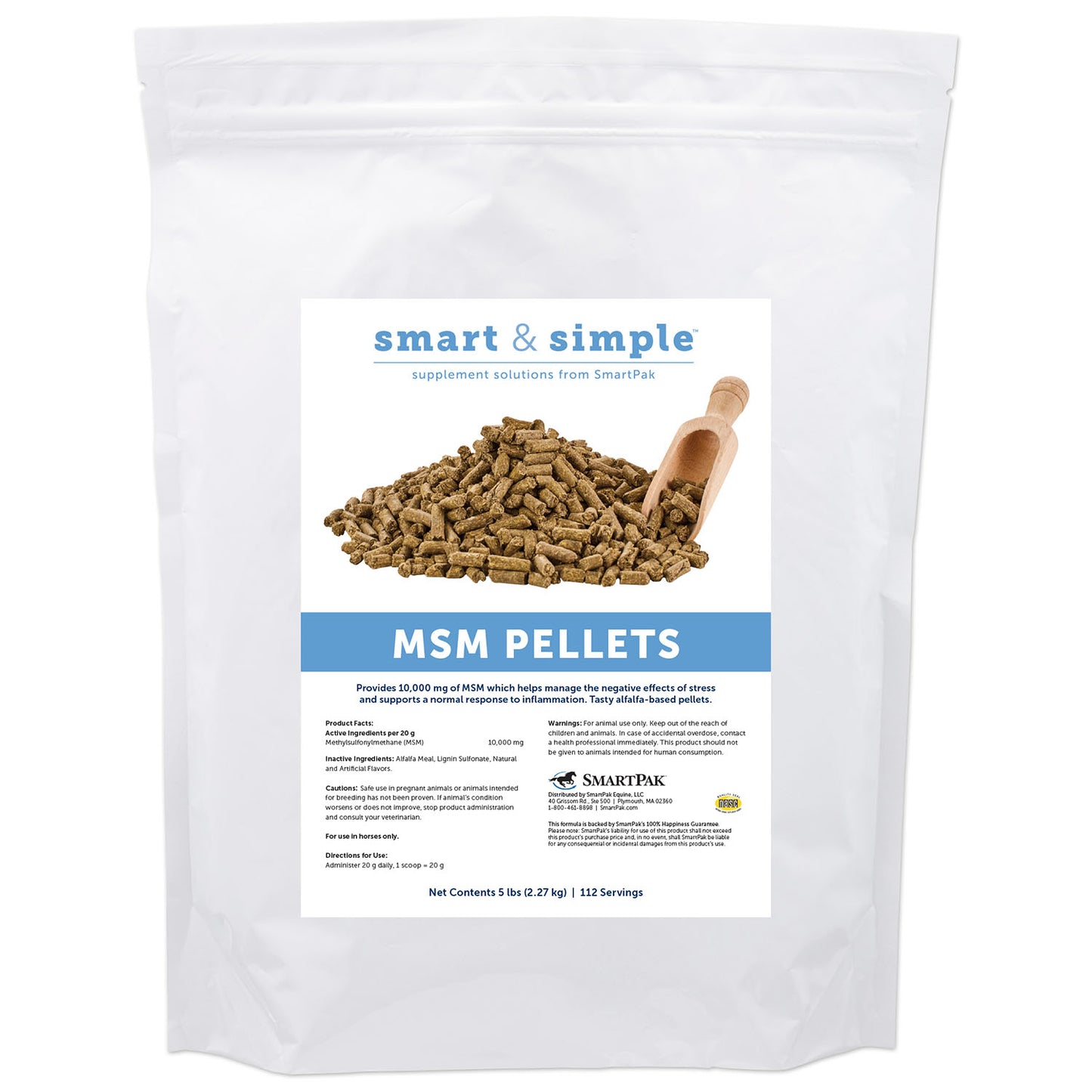 smartequine smart & simple msm pellets
