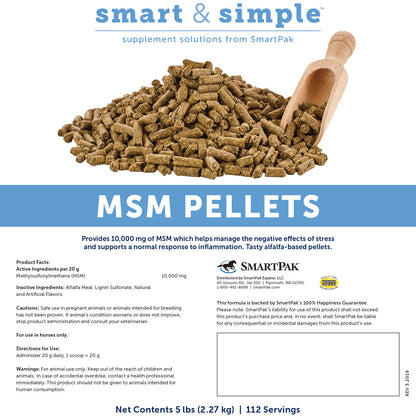 SmartEquine Smart & Simple MSM Pellets