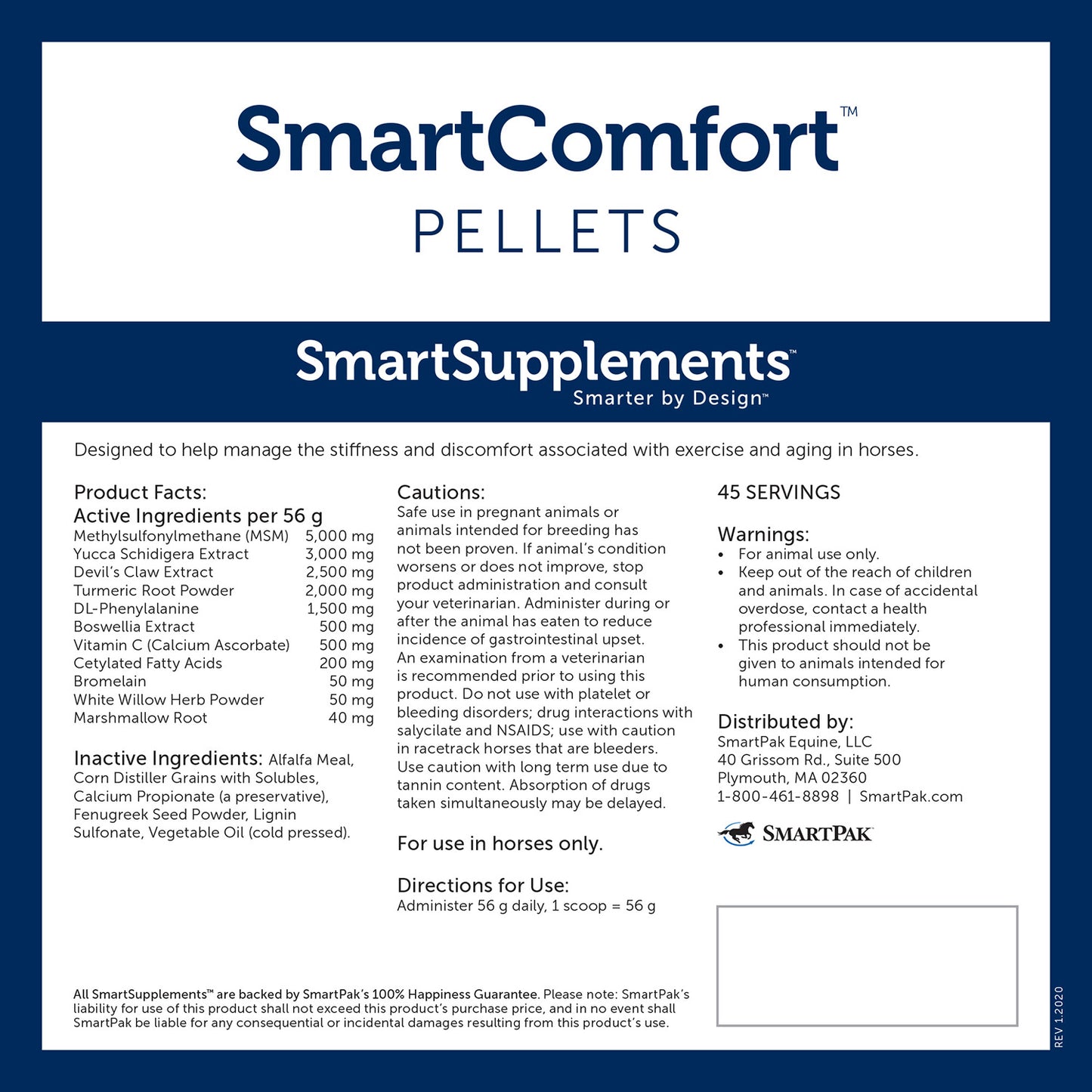 smartequine smartcomfort pellets