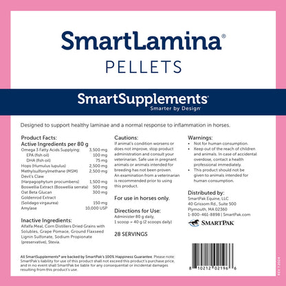 SmartEquine SmartLamina Pellets, 5lbs