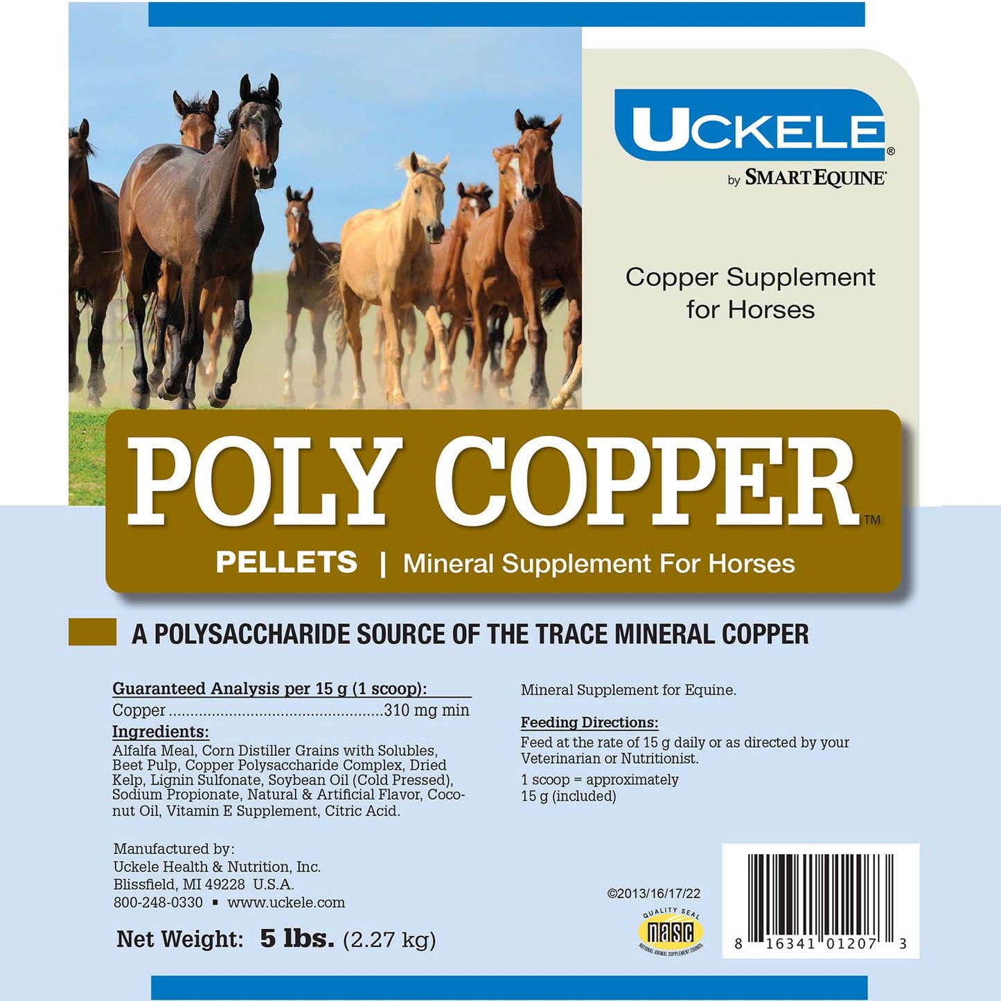 poly copper pellets