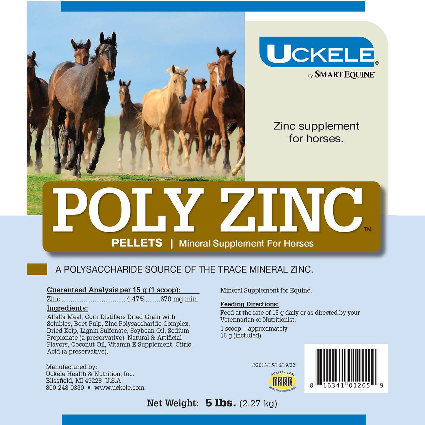 poly zinc pellets