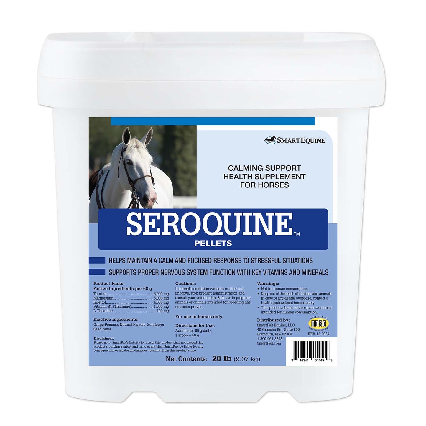 uckele seroquine pellets, 20lbs