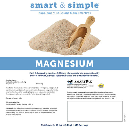 SmartEquine Smart Magnesium Oxide, 10lbs