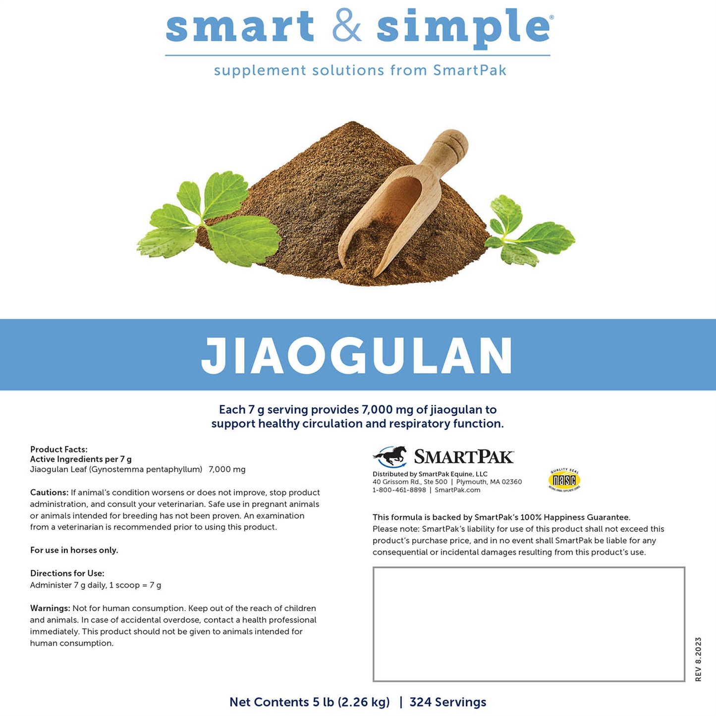 smartequine smart & simple jiaogulan