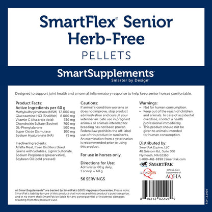 SmartEquine SmartFlex Senior Pellets, 7.4lbs