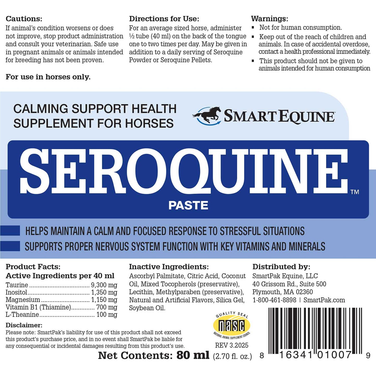 seroquine paste