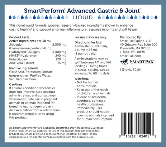 SmartPerform Advanced Gastric & Joint Liquid- 28 LiquidPaks®