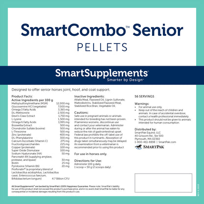SmartEquine SmartCombo Senior Pellets, 12.4lbs