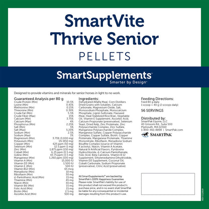 SmartEquine SmartVite Thrive Senior Pellets