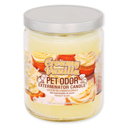 Pet Odor Exterminator Candle, Creamy Vanilla, 13 oz