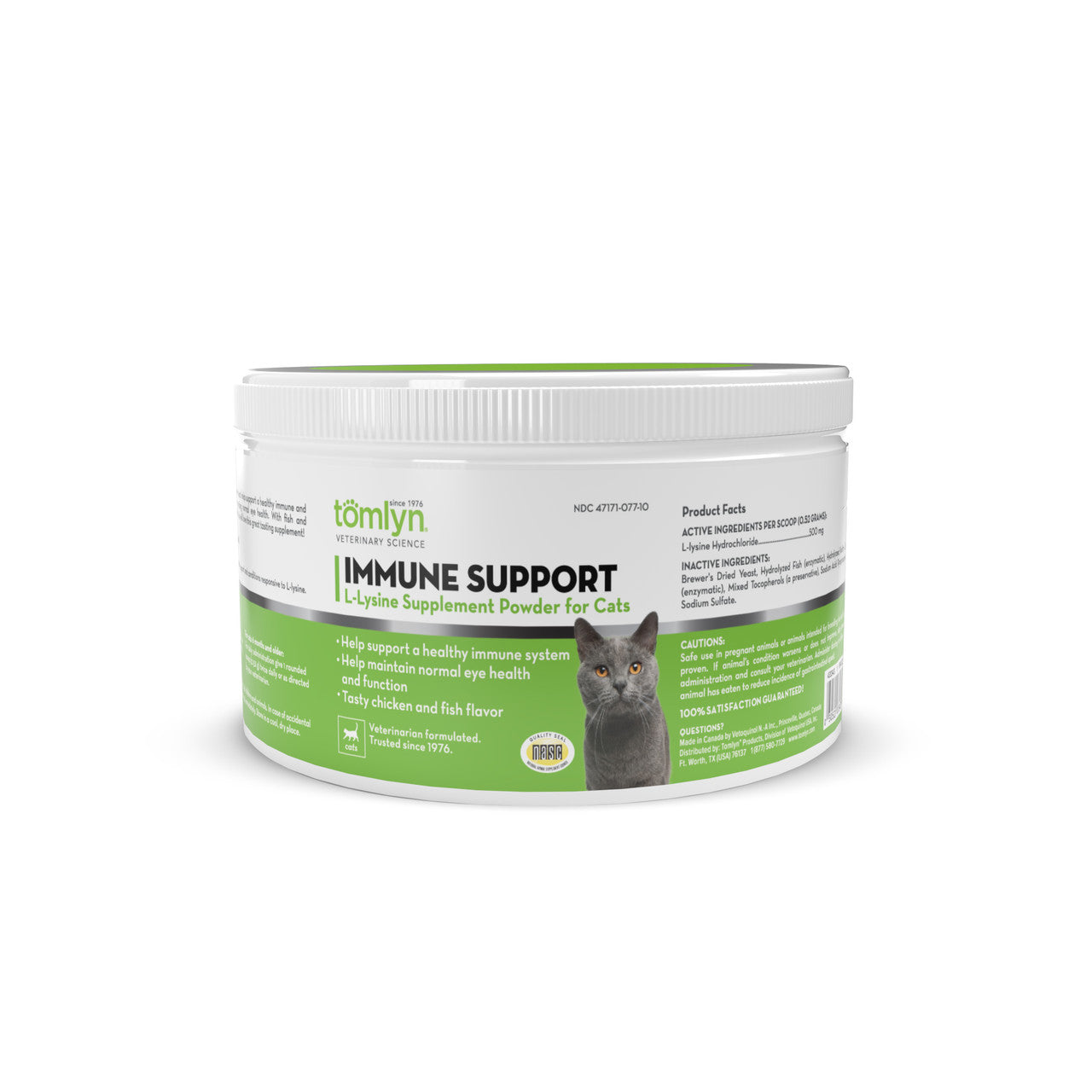 l-lysine powder immune support for cats & kittens