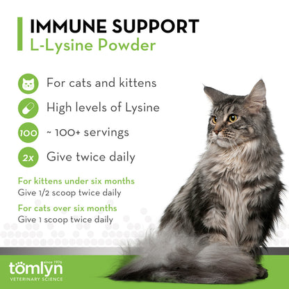L-lysine Powder Immune Support for Cats & Kittens