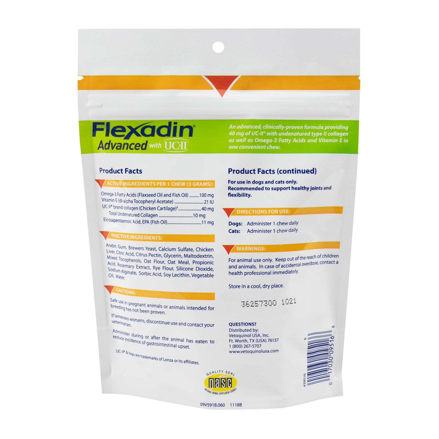 flexadin advanced with uc-ii 60 count