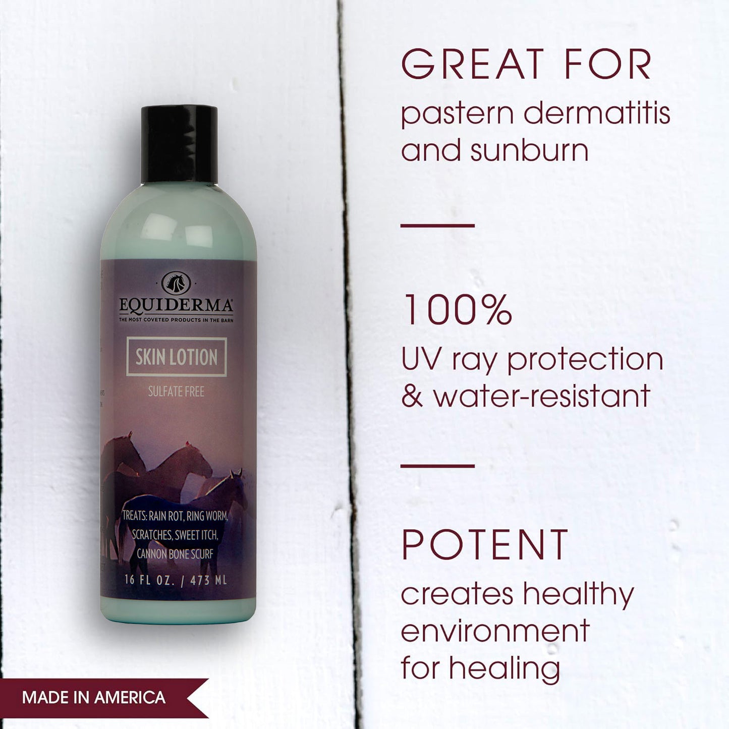 equiderma skin lotion for hrs 16oz