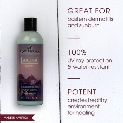 Equiderma Skin Lotion for Hrs 16oz