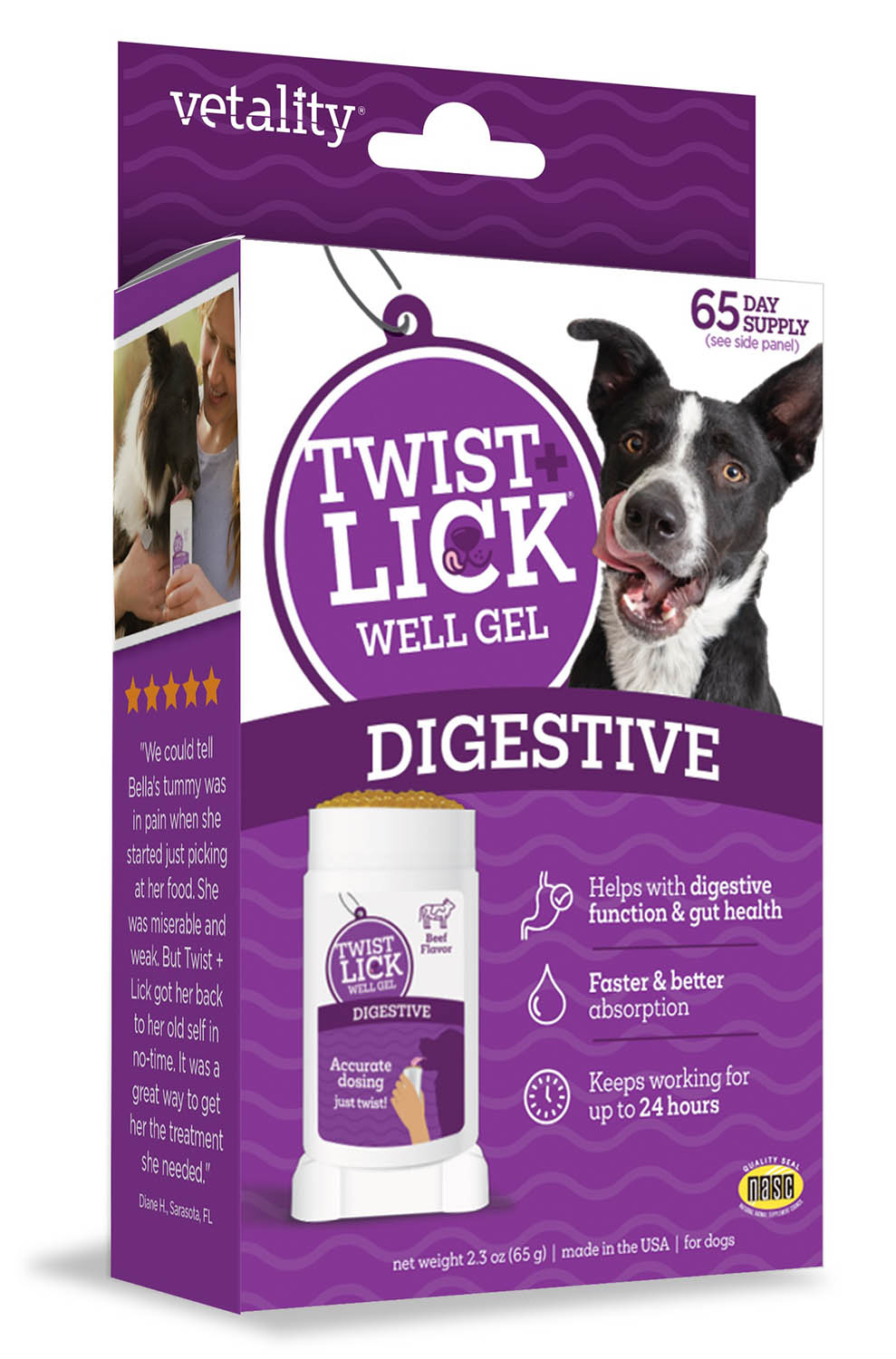 twist & lick digestive health supplement