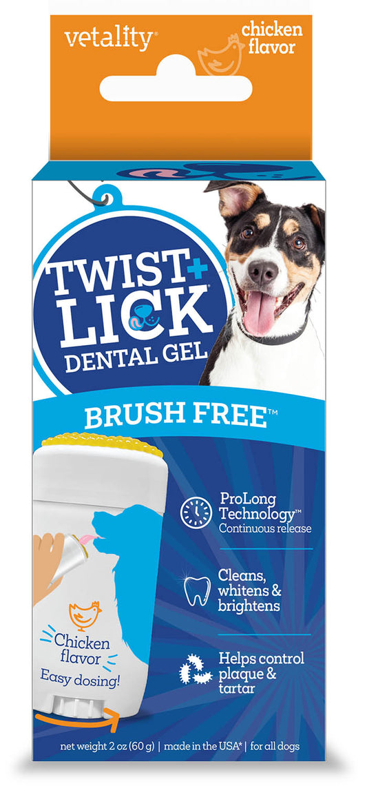 Twist & Lick Oral Gel for Dogs Chicken