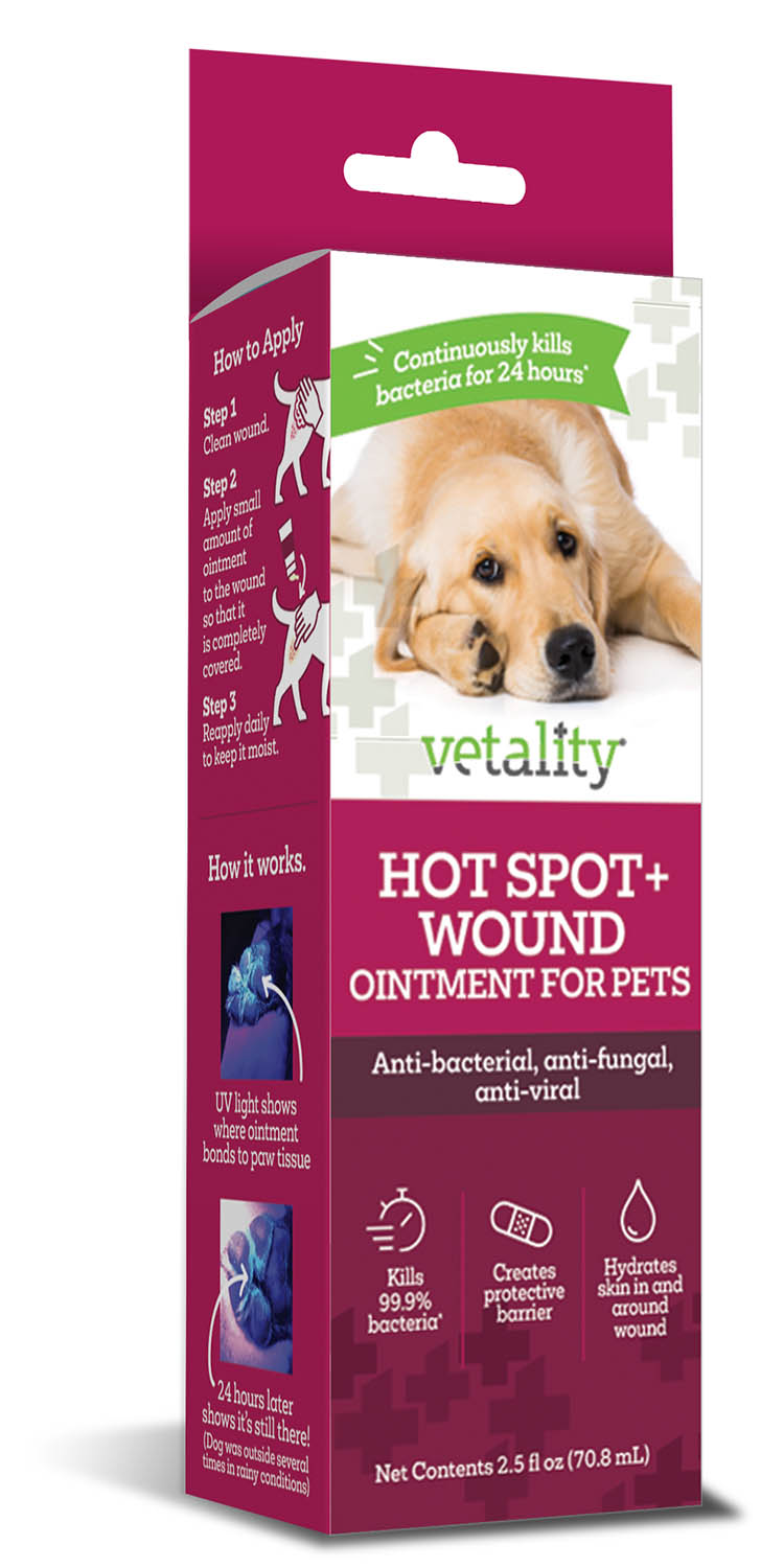 hot spot + wound ointment for pets
