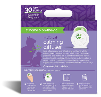 Harmony Pet Calming Home Diffuser for Cats