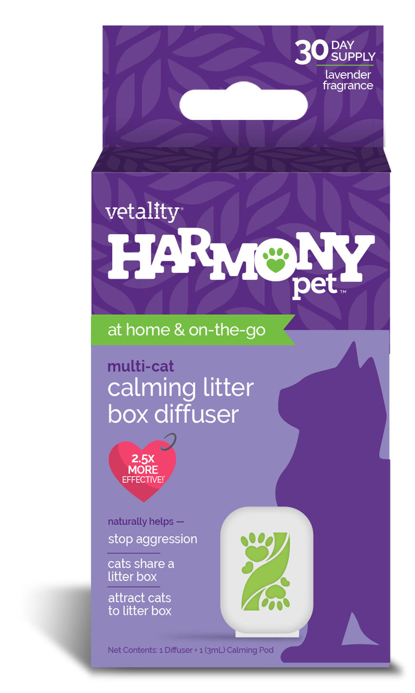 harmony pet calming litter box diffuser