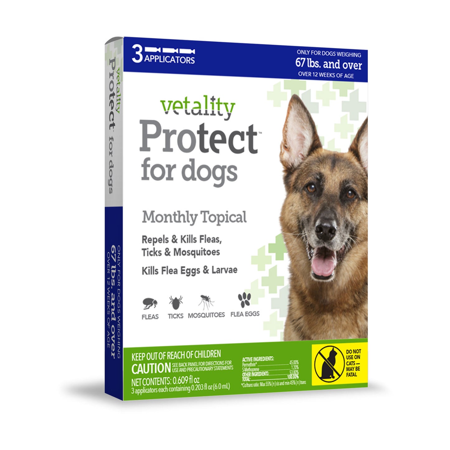 vetality protect for dogs over 67 lbs