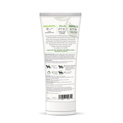 Vetality Naturals Flea & Tick Conditioning Shampoo for Cats