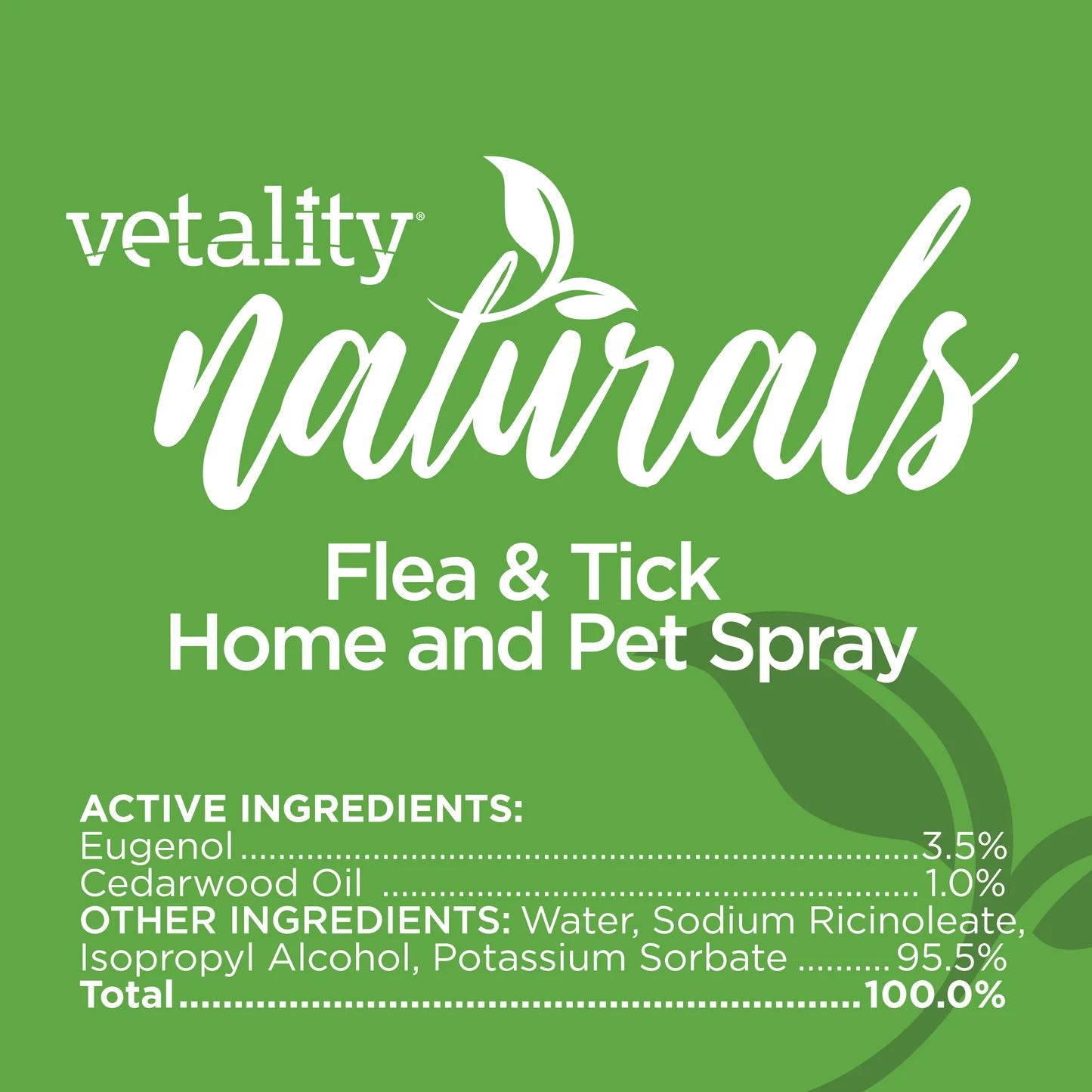 vetality naturals flea & tick home spray