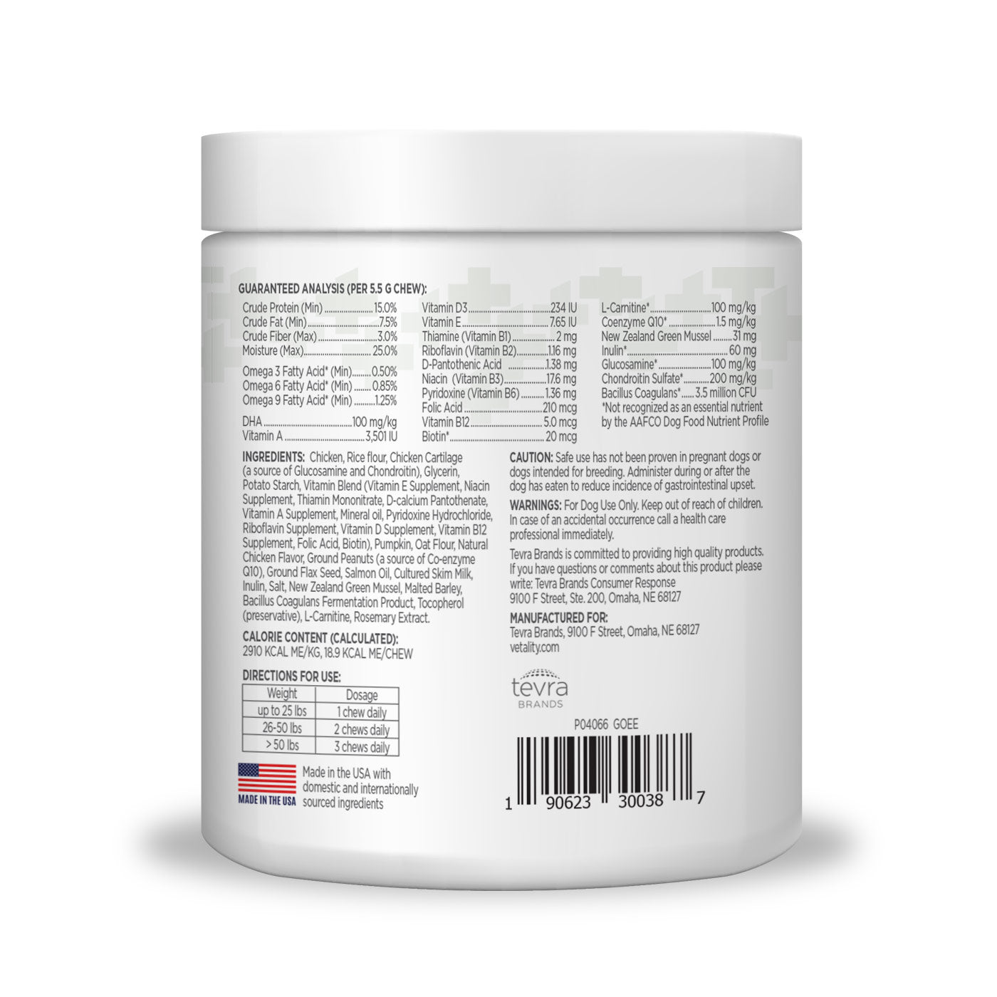 vetality 10in1 multi well chews for dogs