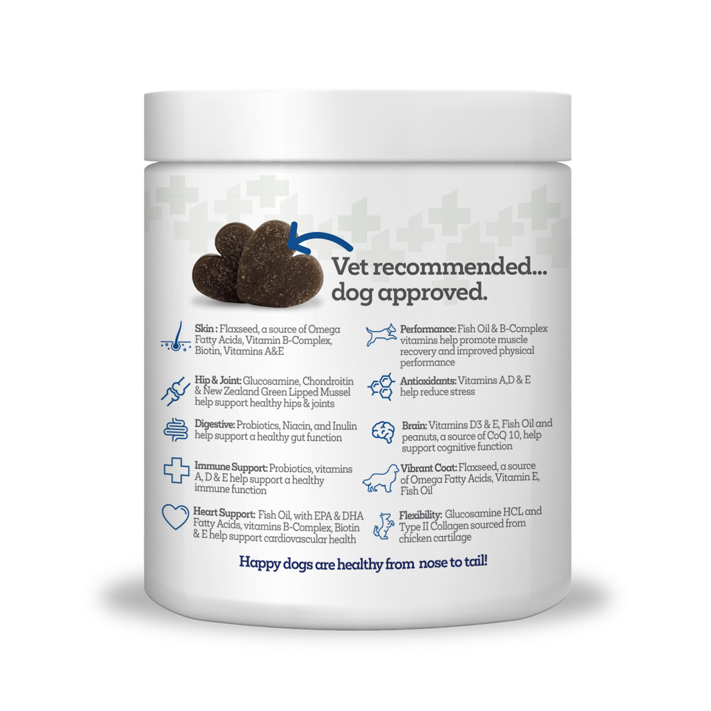 vetality 10in1 multi well chews for dogs