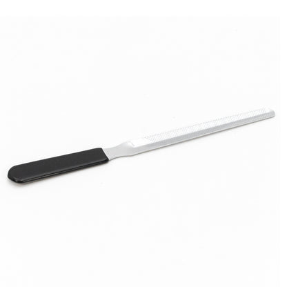 Jeffers Pet Nail File for Dogs & Cats, 7 Inch Grooming Tool for Trimming & Smoothing Claws, Durable Metal File with Grip Handle, Nail Care for Small Animals, Puppies, Kittens, Rabbit - Black