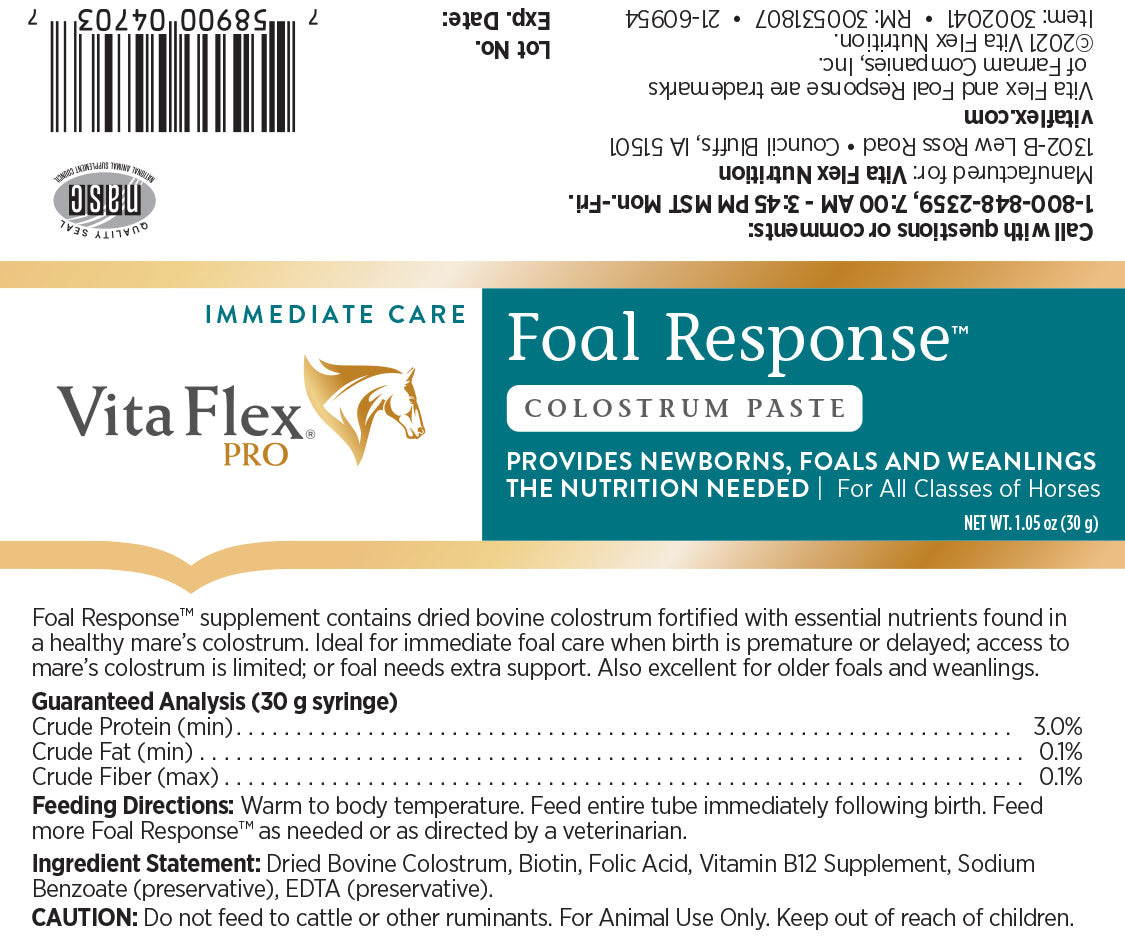 foal response 30ml tube