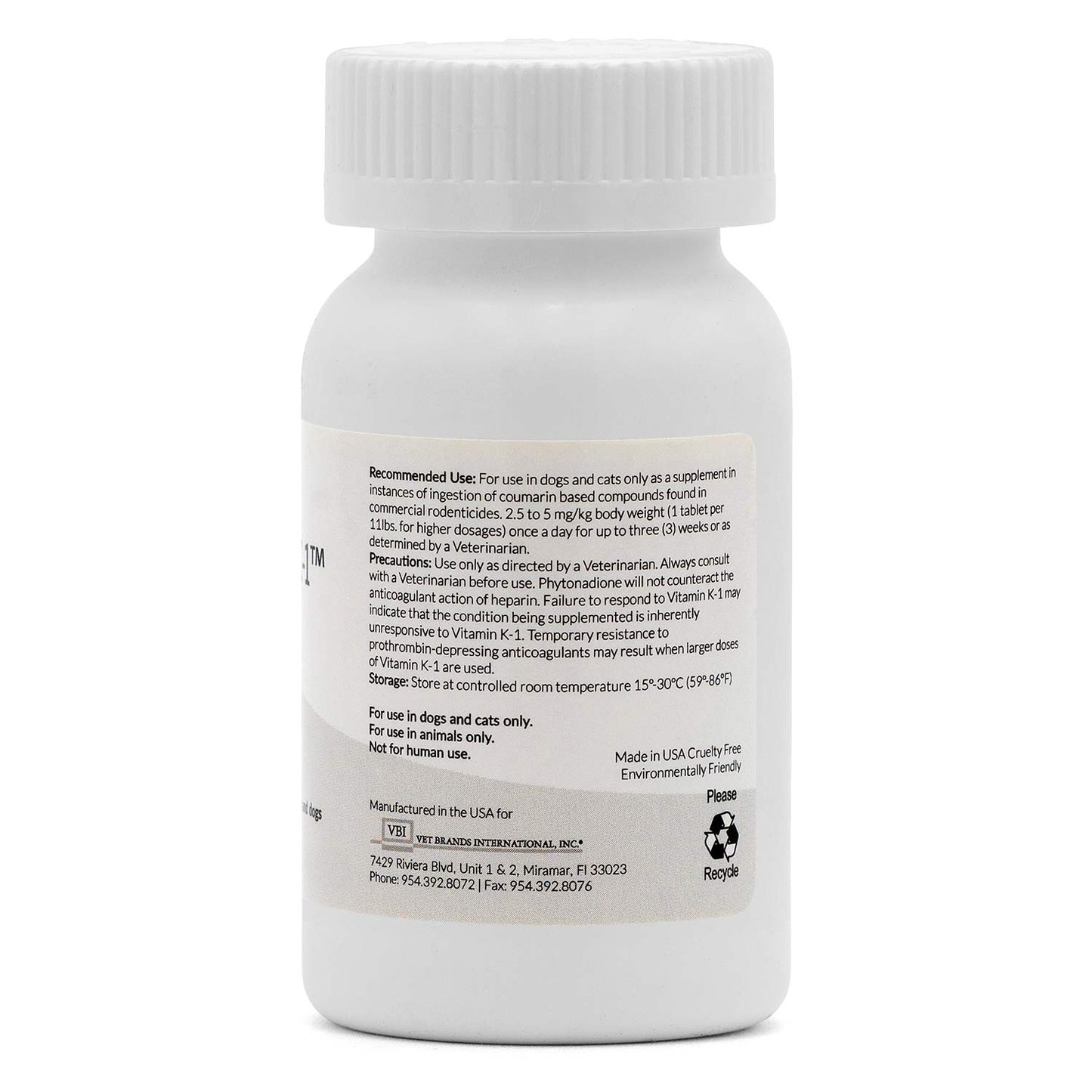 vitamin k1 chewable tablets, 25mg, 50ct