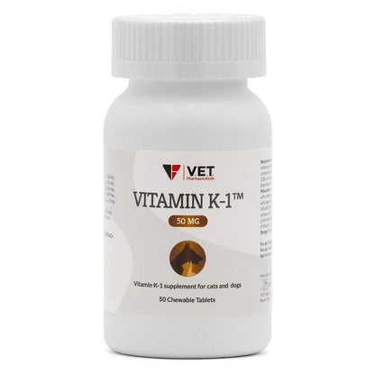 Vitamin K1 Chewable Tablets, 50mg, 50ct