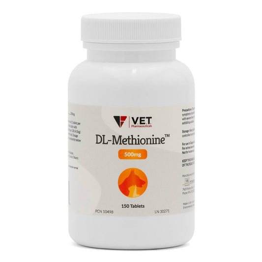 DL Methionine Tablets, 500mg, 150ct
