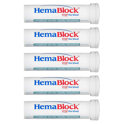 Hemablock Hemostatic Powder 2 gm Tube/Sachet, 5pk