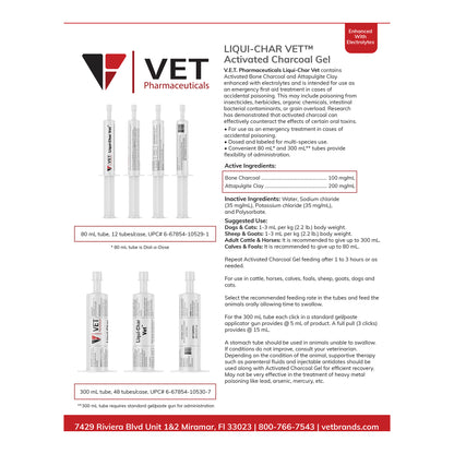 Liqui-Char Vet Activated Charcoal, 300ml