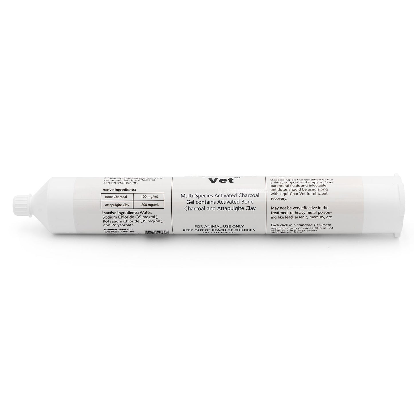 liqui-char vet activated charcoal, 300ml