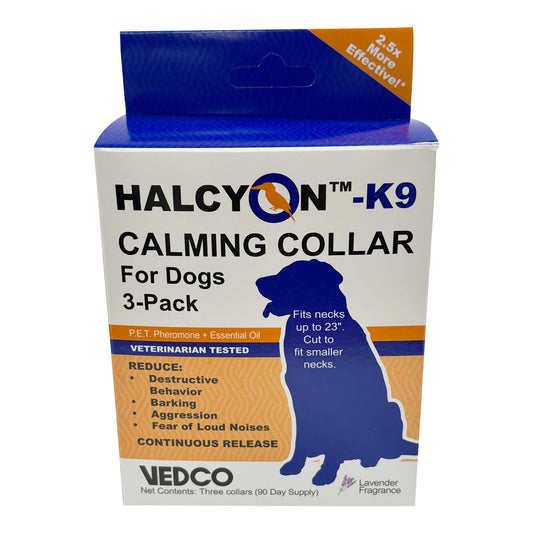 Halcyon K9 Collar, 3pk