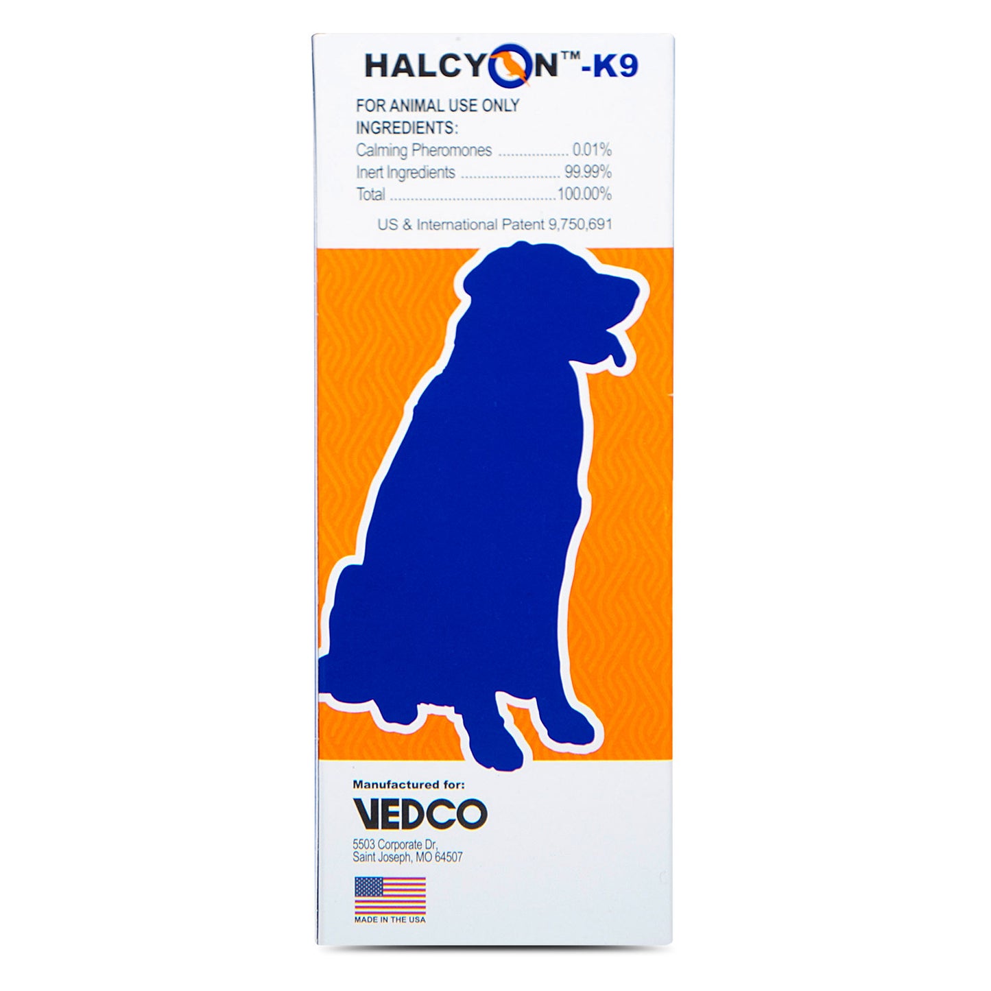 halcyon k9 spray, 60ml