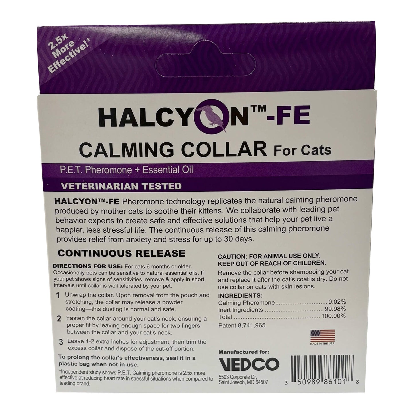 halcyon fe collar, single pack