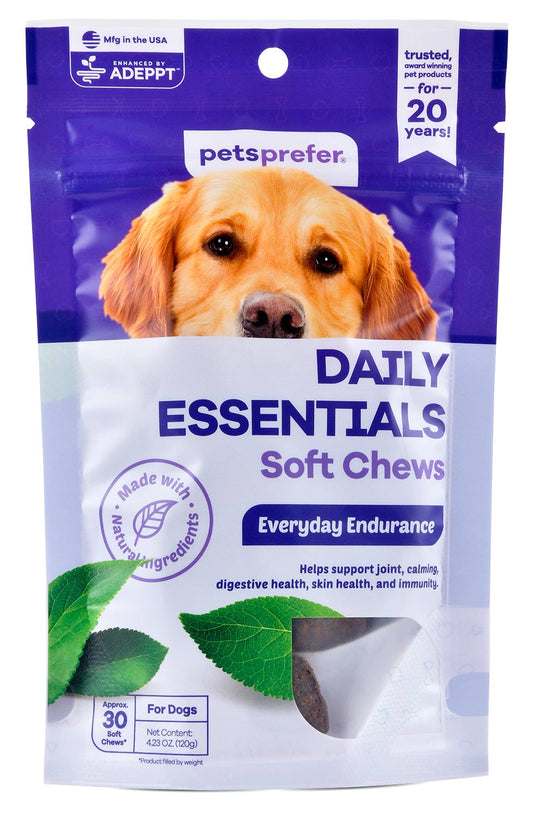 PetsPrefer Daily Essentials Soft Chews w/ ADEPPT, 30 ct