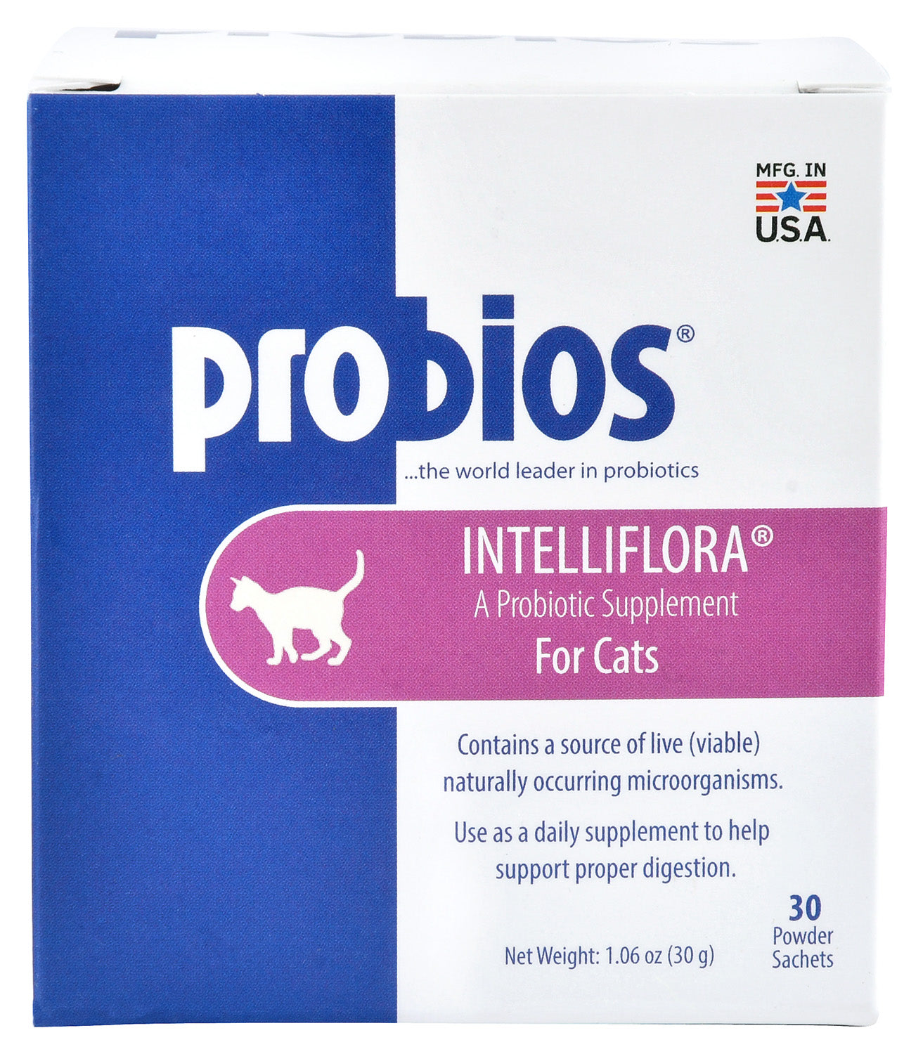 probios intelliflora for cats, 30 ct