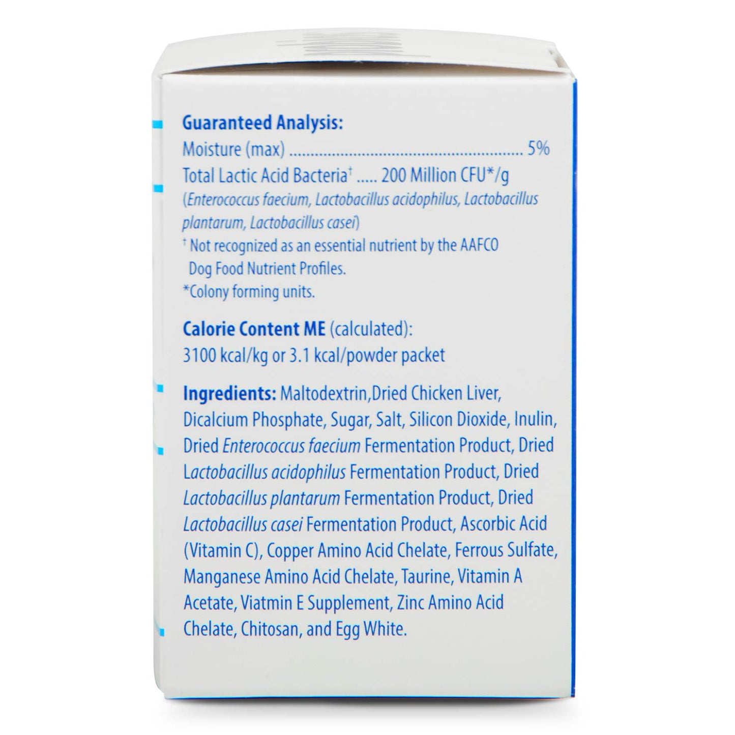probios intelliflora probiotic supplement for dogs, 30 pack