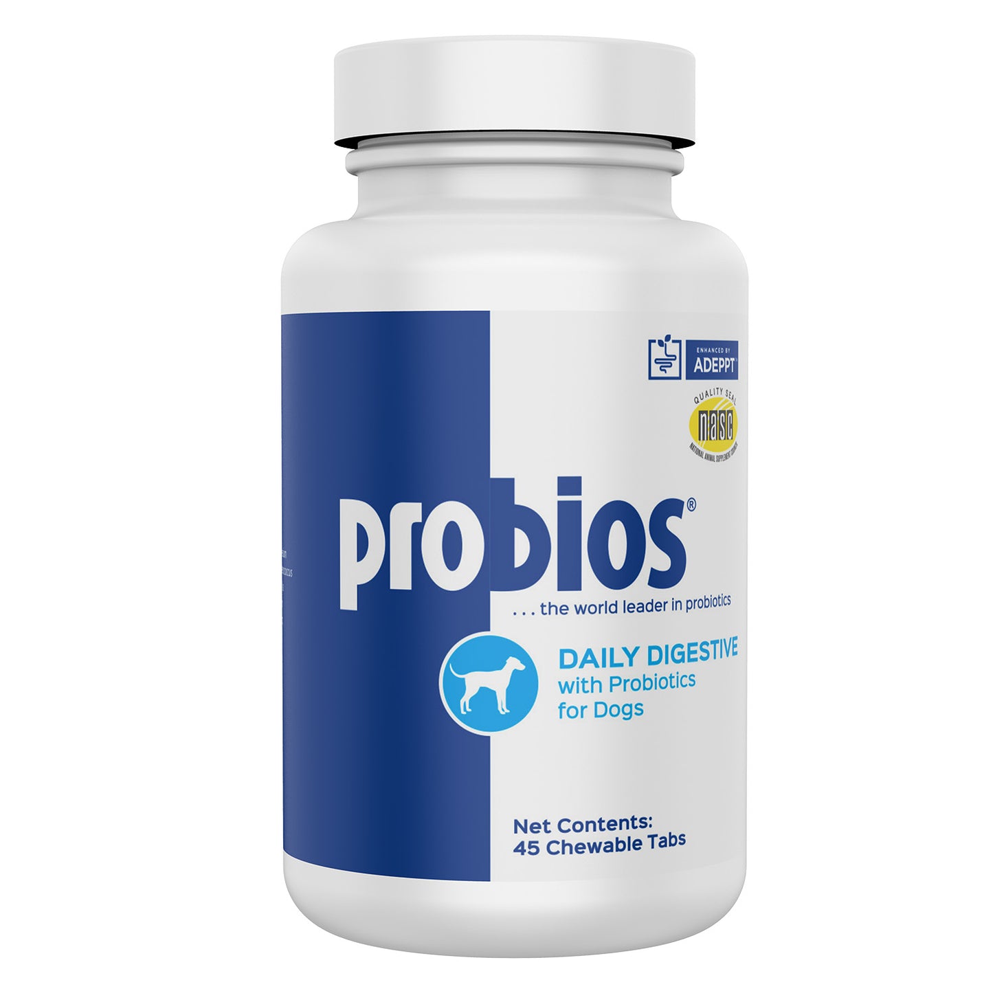 probiocin digestive dog tabs 45ct