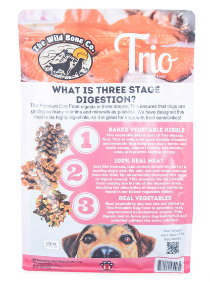 Trio Premium Dog Food, 3 lb Flavor: Salmon